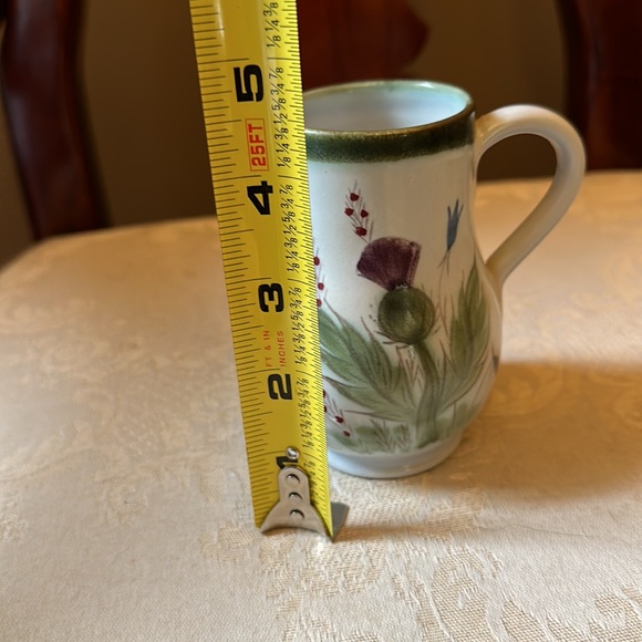 Buchanan Finest Thistle Stoneware Portobello, Scotland signed creamer - Picture 7 of 10